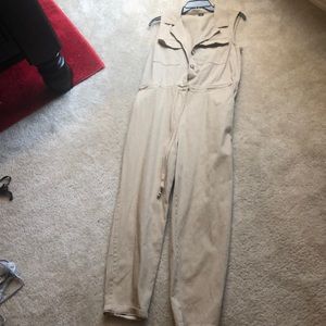 Khaki jumpsuit